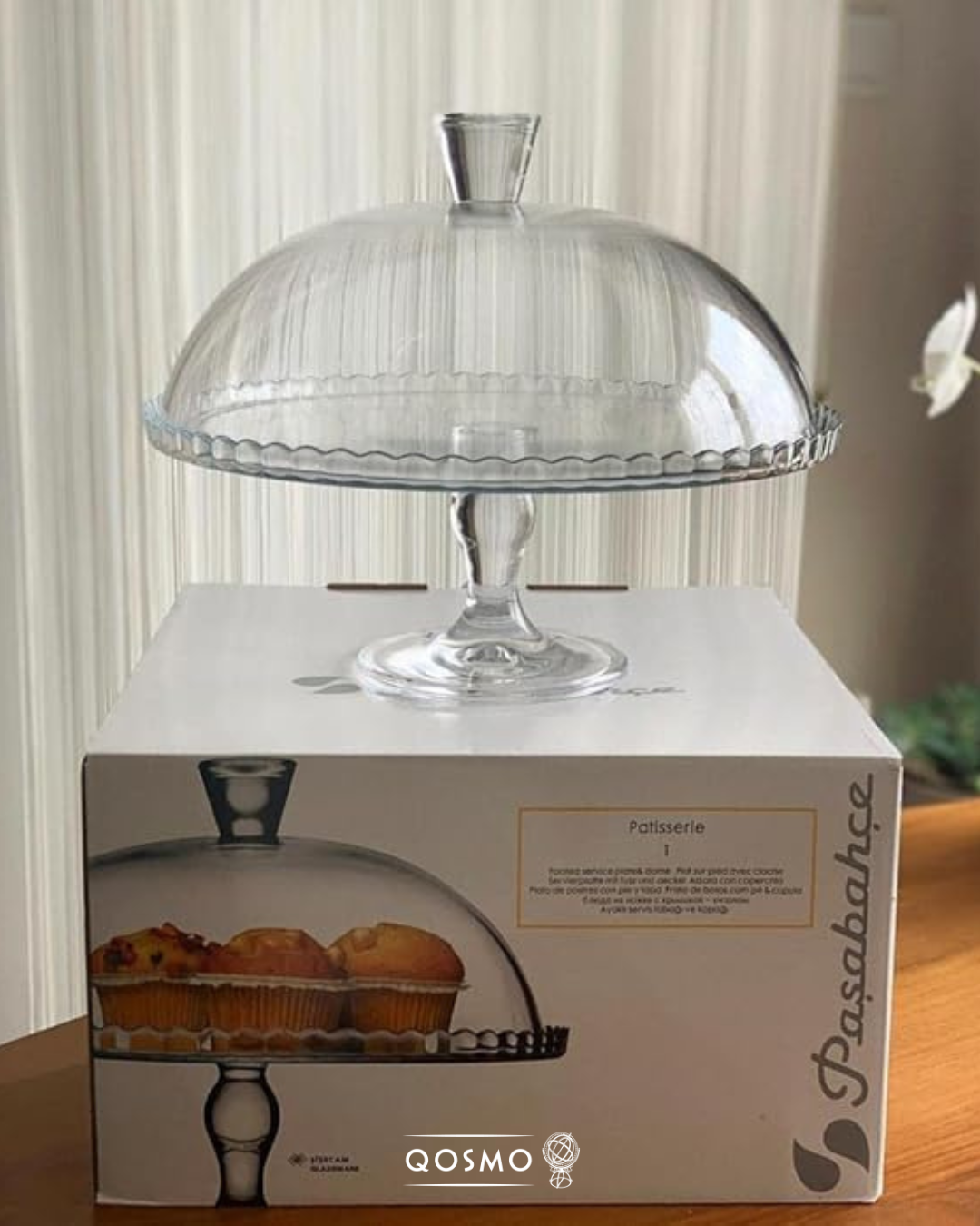 ROYAL CT - Portatortas 32 cms con tapa campana.