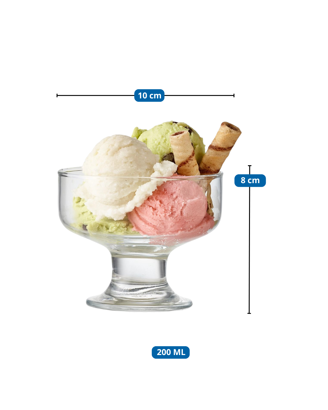 LEX ICE 220 ml - Copas de postres y helados