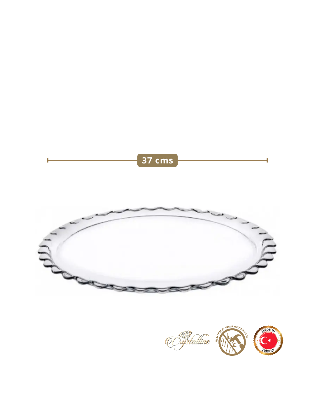 MAXI 37 cms - Plato base