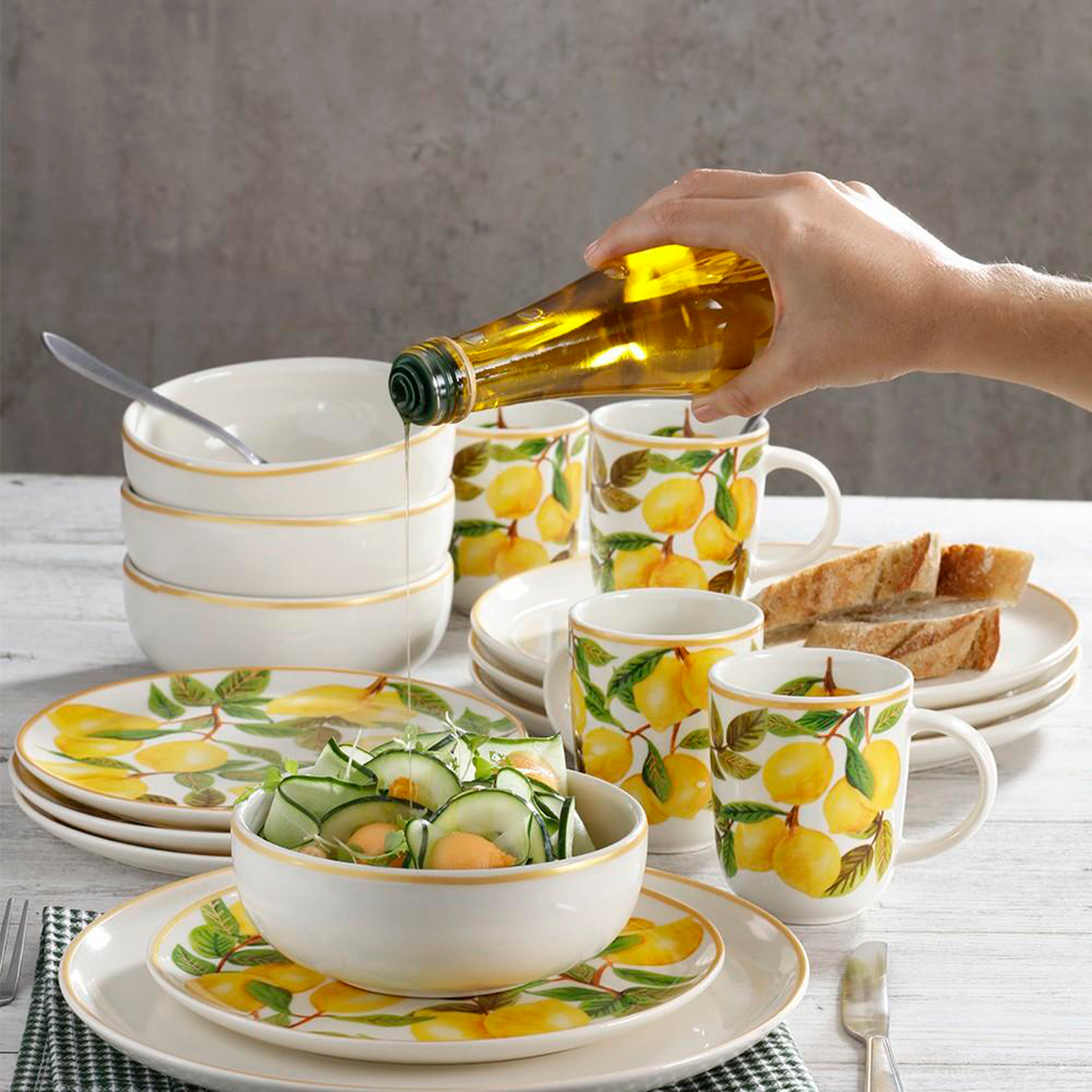 LEMON ALG | CORONA | 16 Piezas - 4 Personas