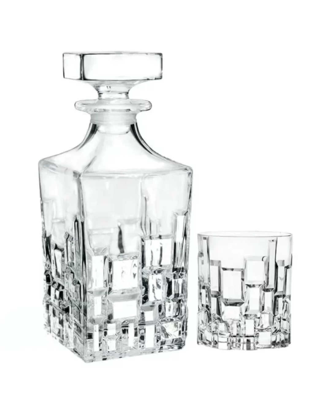 ETNA - Set de whiskero | 1 licorera y 6 vasos