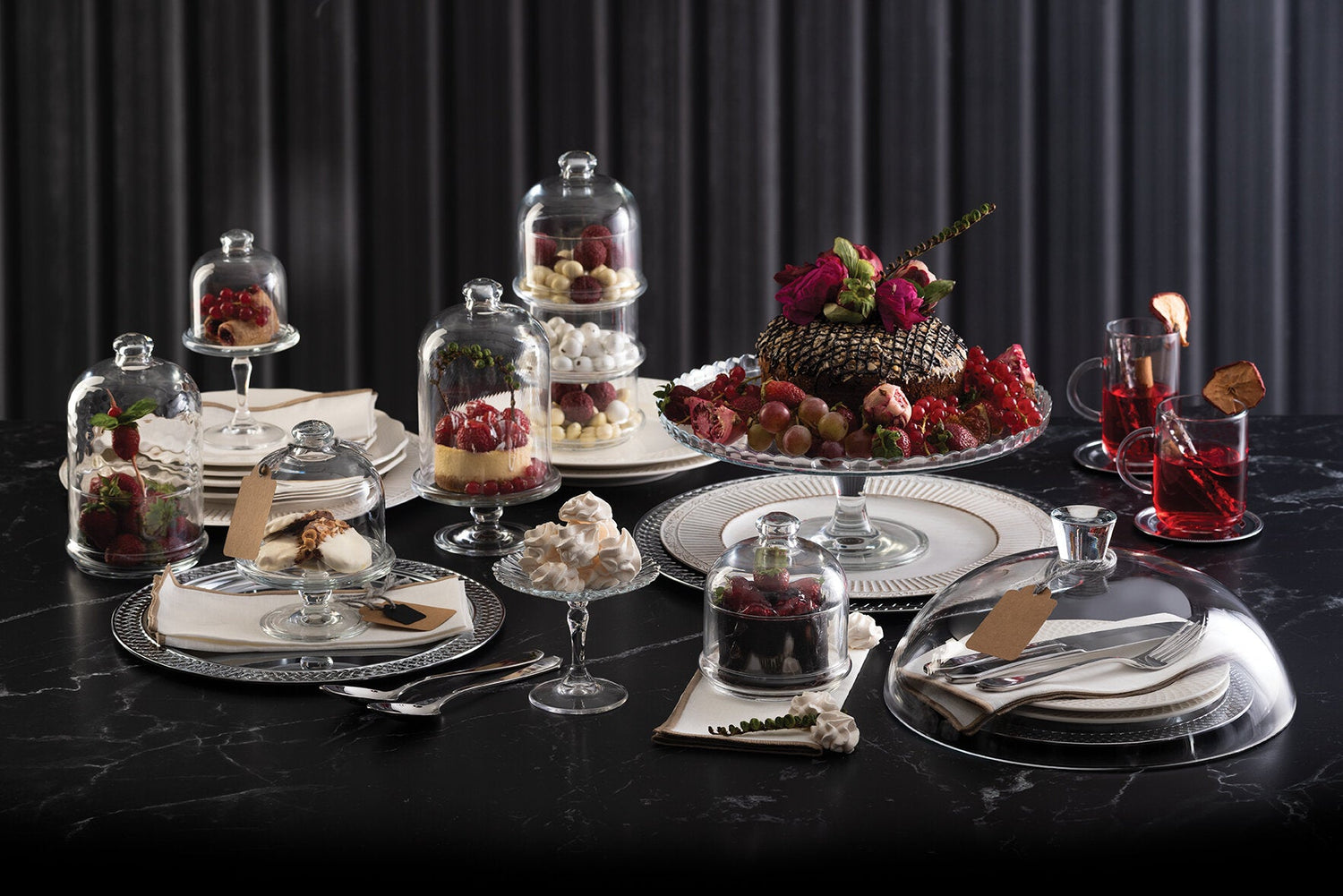 Portabocaditos Portapostres Platos Fuente y Ronda