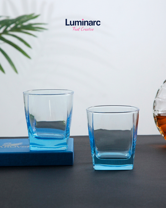 𝗦𝗧𝗘𝗥𝗟𝗜𝗡𝗚 𝗜𝗖𝗘 𝗕𝗟𝗨𝗘 𝗗𝗢𝗙 𝟯𝟬 𝗖𝗟 | Luminarc | 6 vasos 300 ml