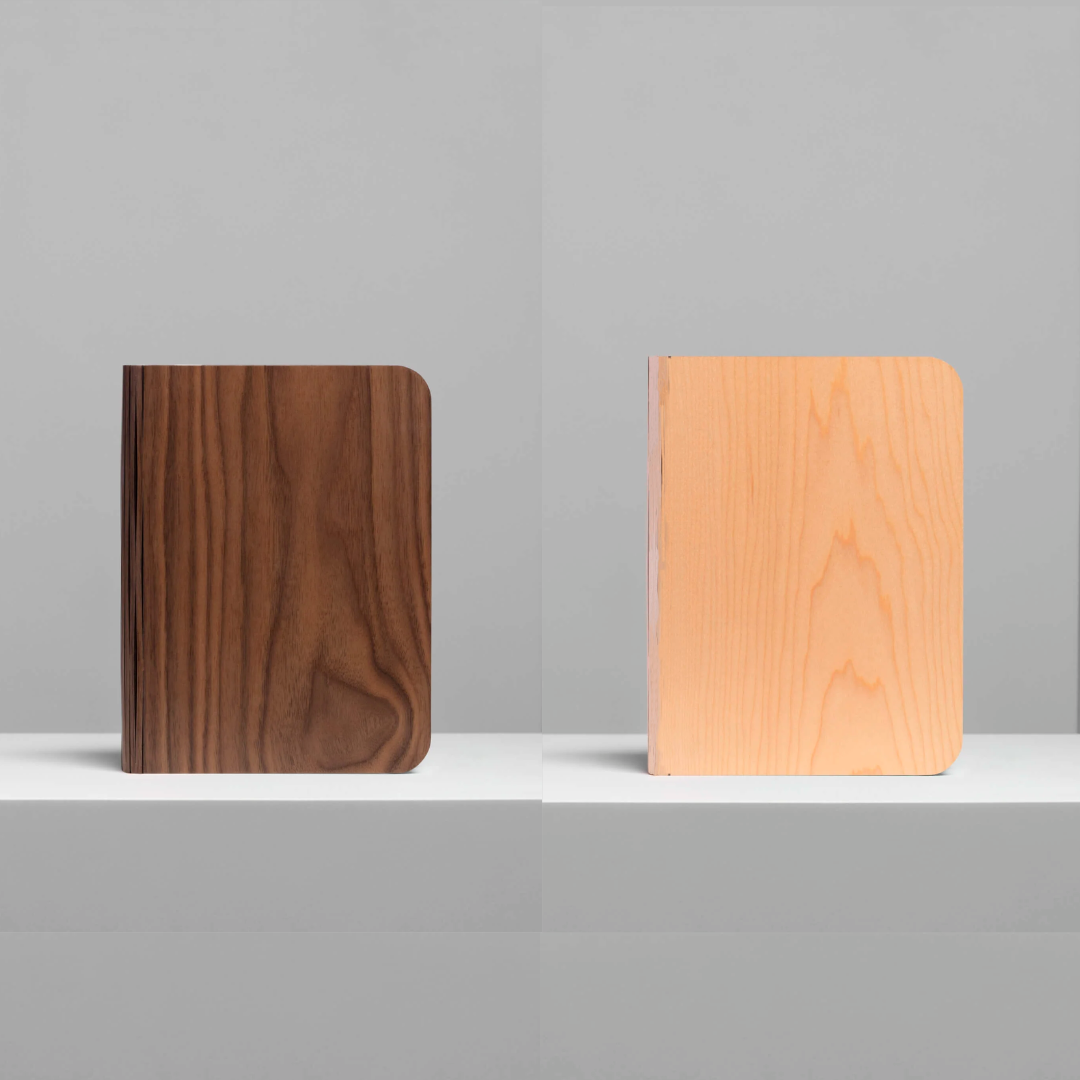 LAMPARA EN FORMA LIBRO. LAMPARA LED DE DISEÑO PORTATIL Y RECARGABLE.