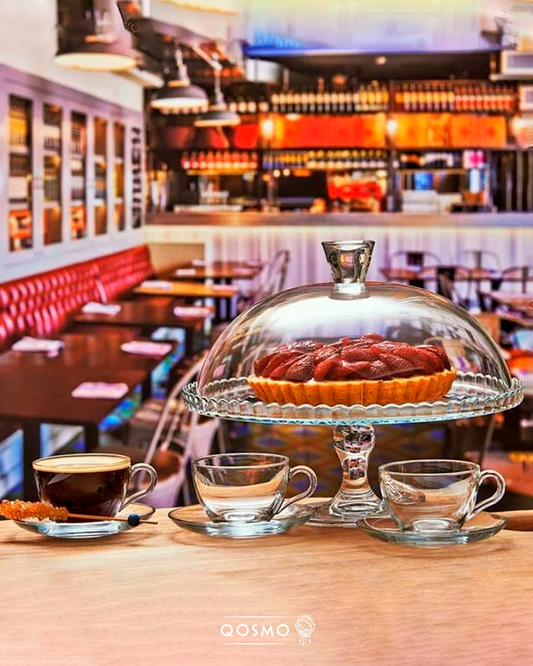 ROYAL CT - Portatortas 32 cms con tapa campana.