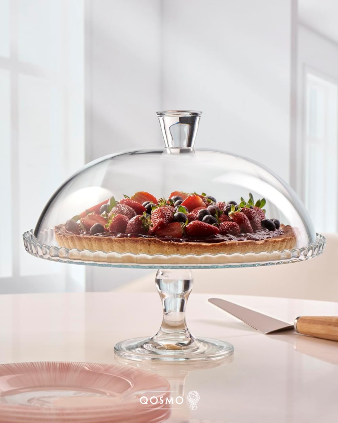 ROYAL CT - Portatortas 32 cms con tapa campana.