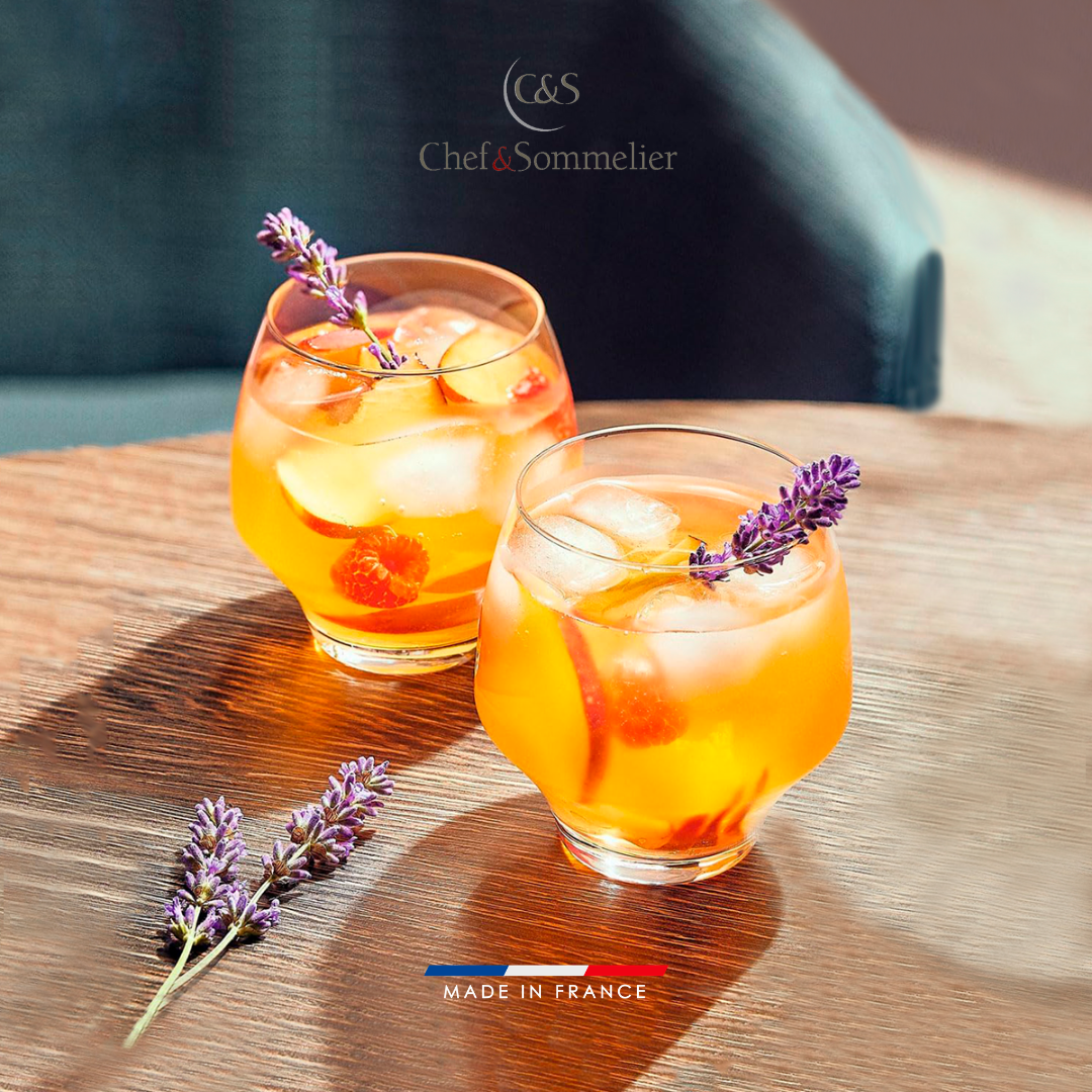 𝗢𝗣𝗘𝗡 𝗨𝗣 𝗗𝗢𝗙 𝟯𝟴 𝗖𝗟 | Chef & Sommelier | 6 Vasos cortos 380 ml