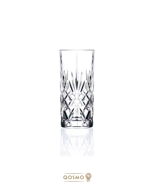 𝗠𝗘𝗟𝗢𝗗𝗜𝗔 - 𝗩𝗮𝘀𝗼𝘀 𝗟𝗼𝗻𝗴 𝗗𝗿𝗶𝗻𝗸 𝟯𝟲𝟬 𝗺𝗹 | 𝟲 𝗩𝗮𝘀𝗼𝘀 𝗧𝘂𝗺𝗯𝗹𝗲𝗿 | 𝗖𝗿𝗶𝘀𝘁𝗮𝗹 𝗧𝗮𝗹𝗹𝗮𝗱𝗼