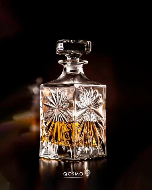 OASIS - Whiskera de cristal tallado.