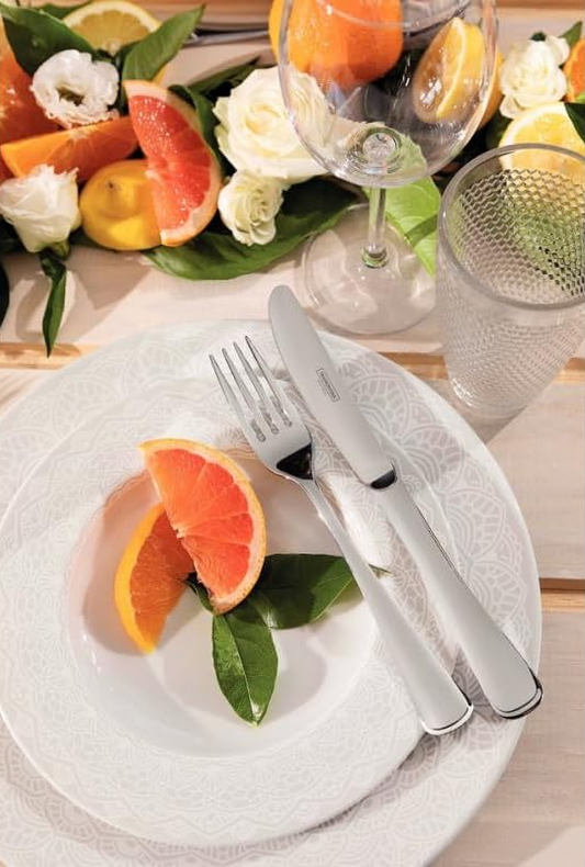 ALICIA | Porcelana Tramontina | 18 Platos - 6 Personas