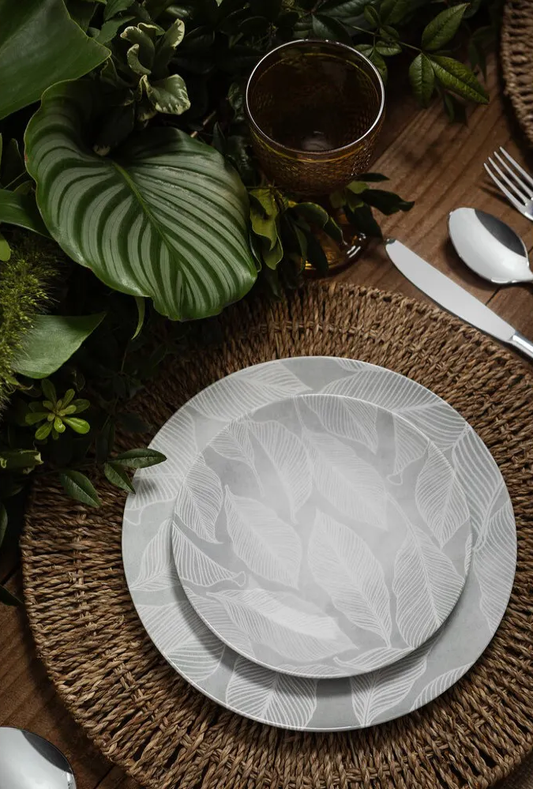 ARBO | Porcelana Tramontina | 20 Platos - 4 Personas