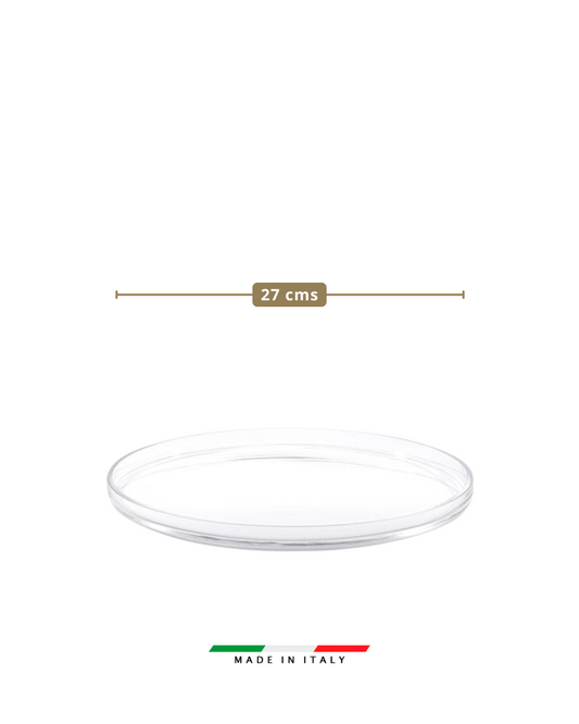 PLATO BORDO - Ideal para flanes gelatinas y postres humedos