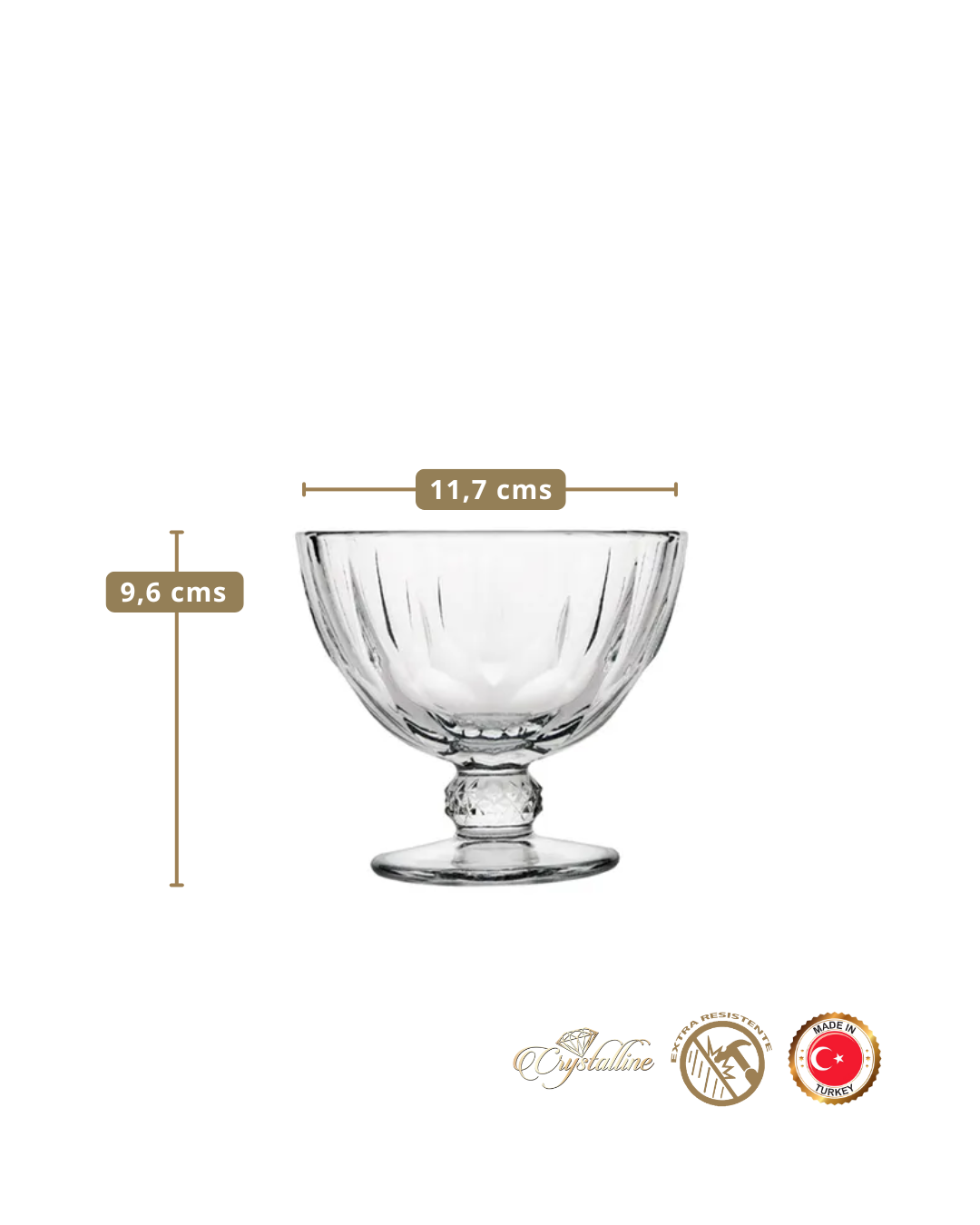 DIAMOND ICE 280 ml - Copas de postres y helados