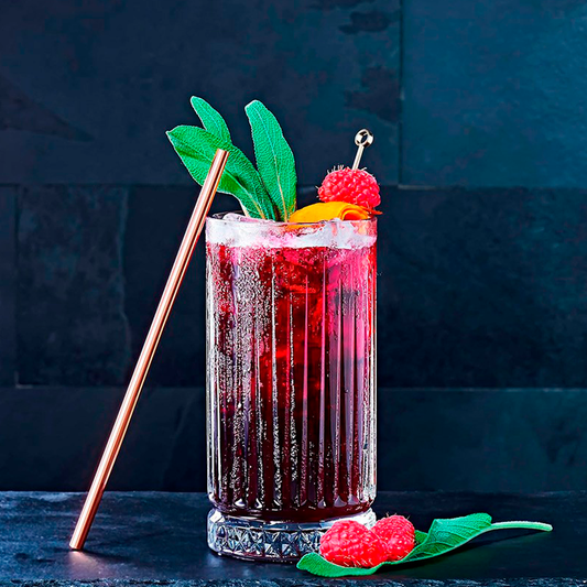 𝗘𝗧𝗘𝗥𝗡𝗔𝗟 𝟰𝟲𝟱 𝗺𝗹 | DOCENA Vasos HB Longdrink | Vidrio cristalino tallado.