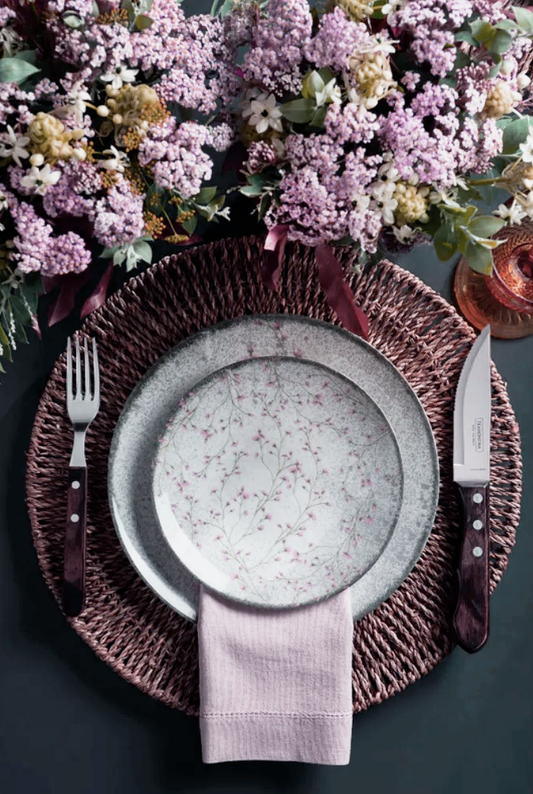 FLORALIS | Porcelana Tramontina | 20 Piezas - 4 Personas