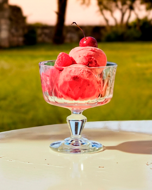 𝗟𝗘𝗔𝗙𝗬 - 𝗜𝗰𝗲 𝗖𝗿𝗲𝗮𝗺 𝗕𝗼𝘄𝗹 𝟮𝟲𝟬 𝗰𝗰 | Paşabahçe - Turquía | 6 Copas para Helado 260 ml