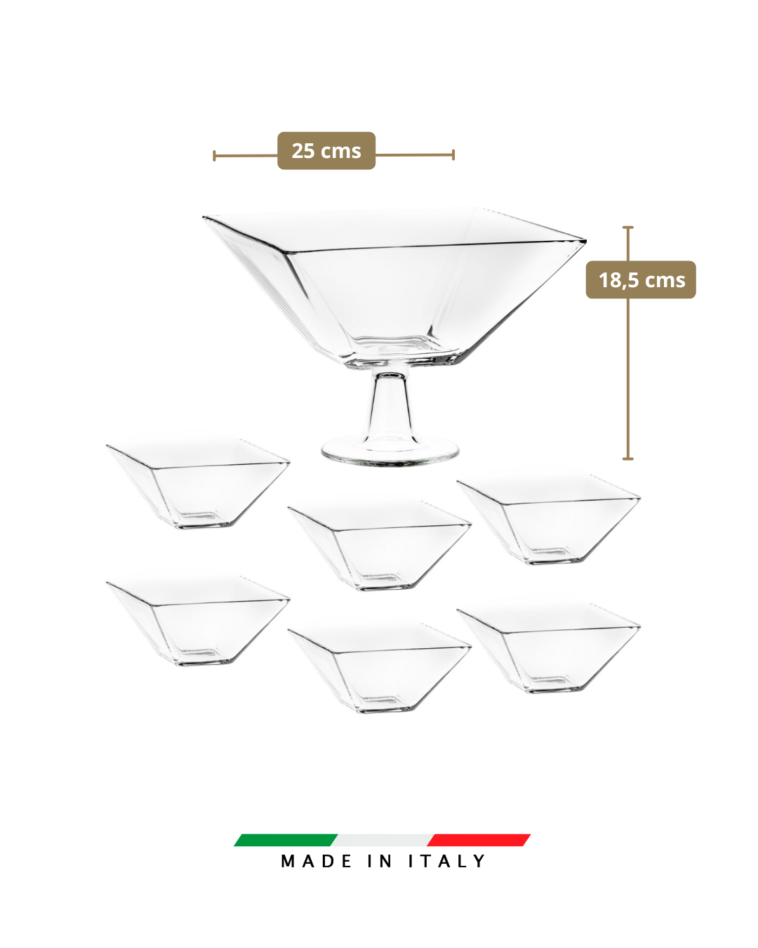 MODI - Set 7 Piezas: 1 copón + 6 bolos