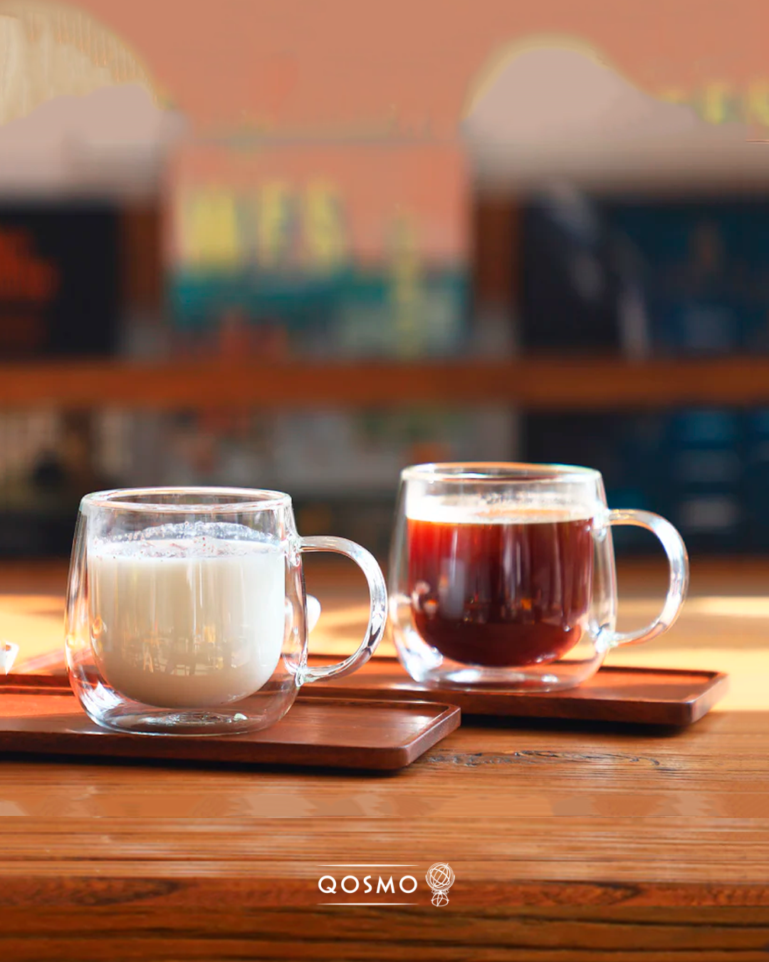 MUG TÉRMICO 300 ML | Doble Pared Borosilicato | Asa Circular