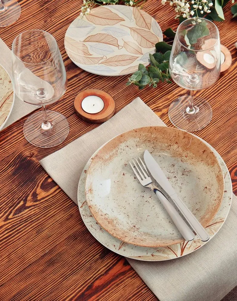 ROSE | Porcelana Tramontina | 20 Piezas - 4 Personas