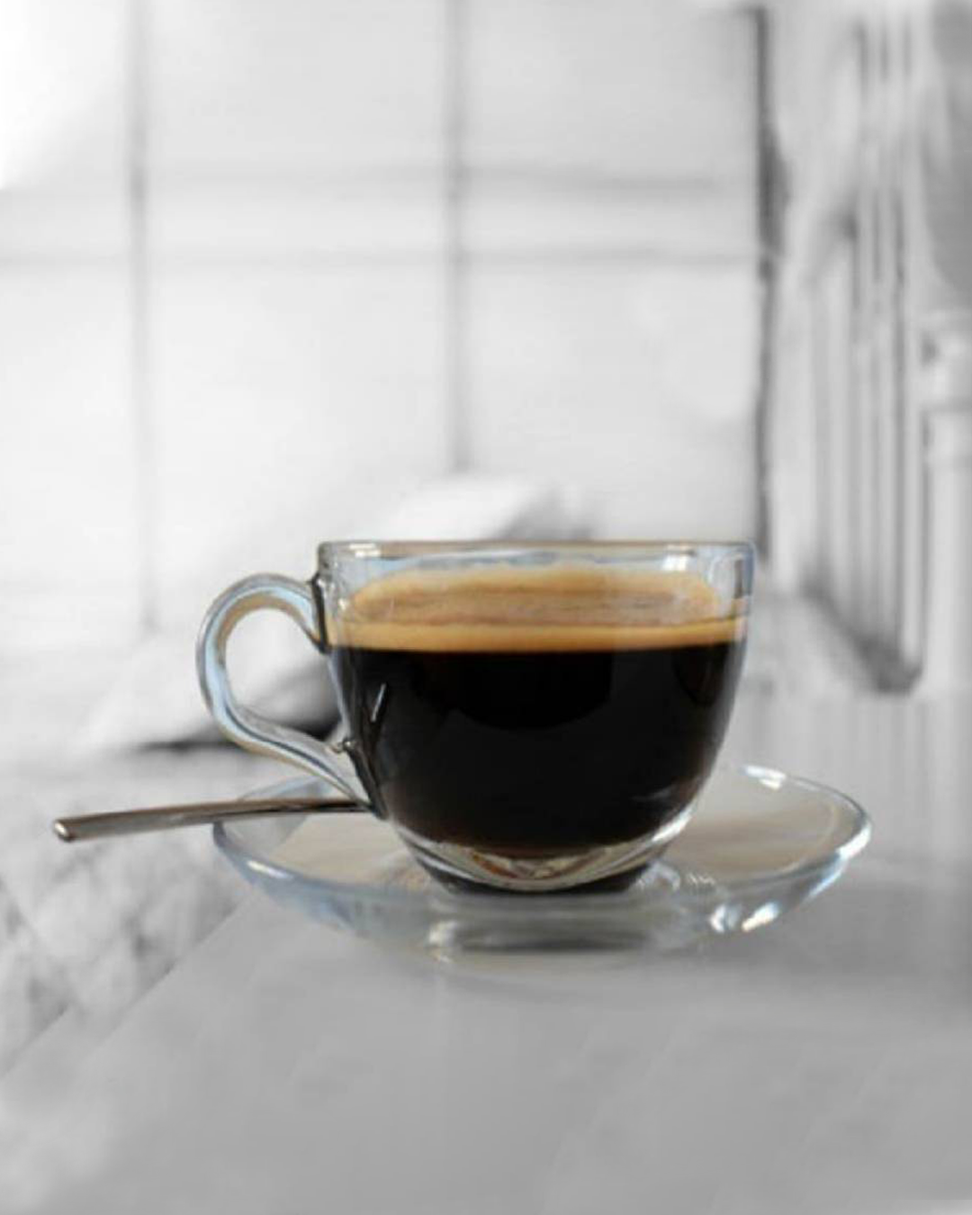 STAR 240 ML | Tazas con Plato en Vidrio Templado - Glassware