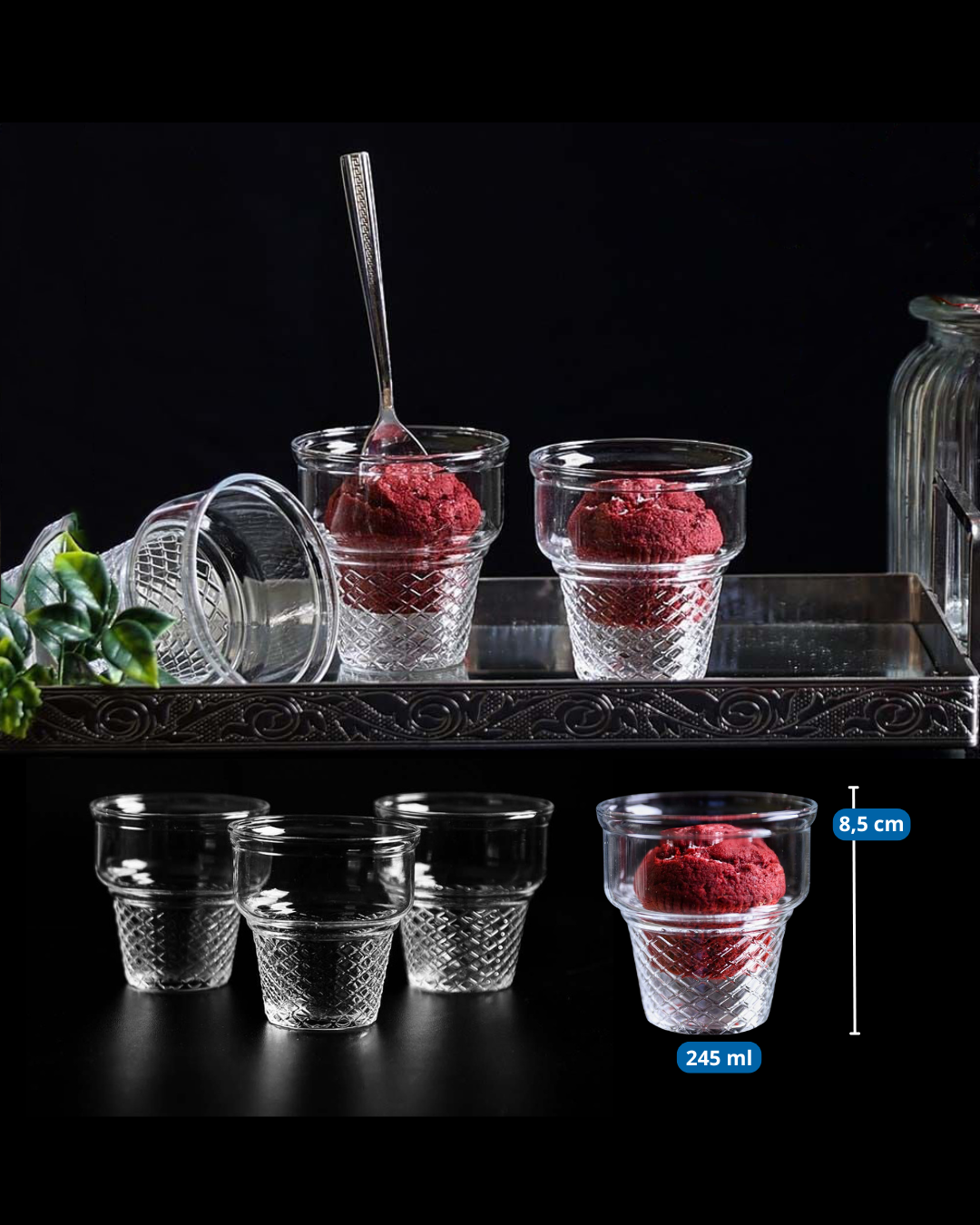 TWIST 250 ml - Copas de postres y helados (Copia)