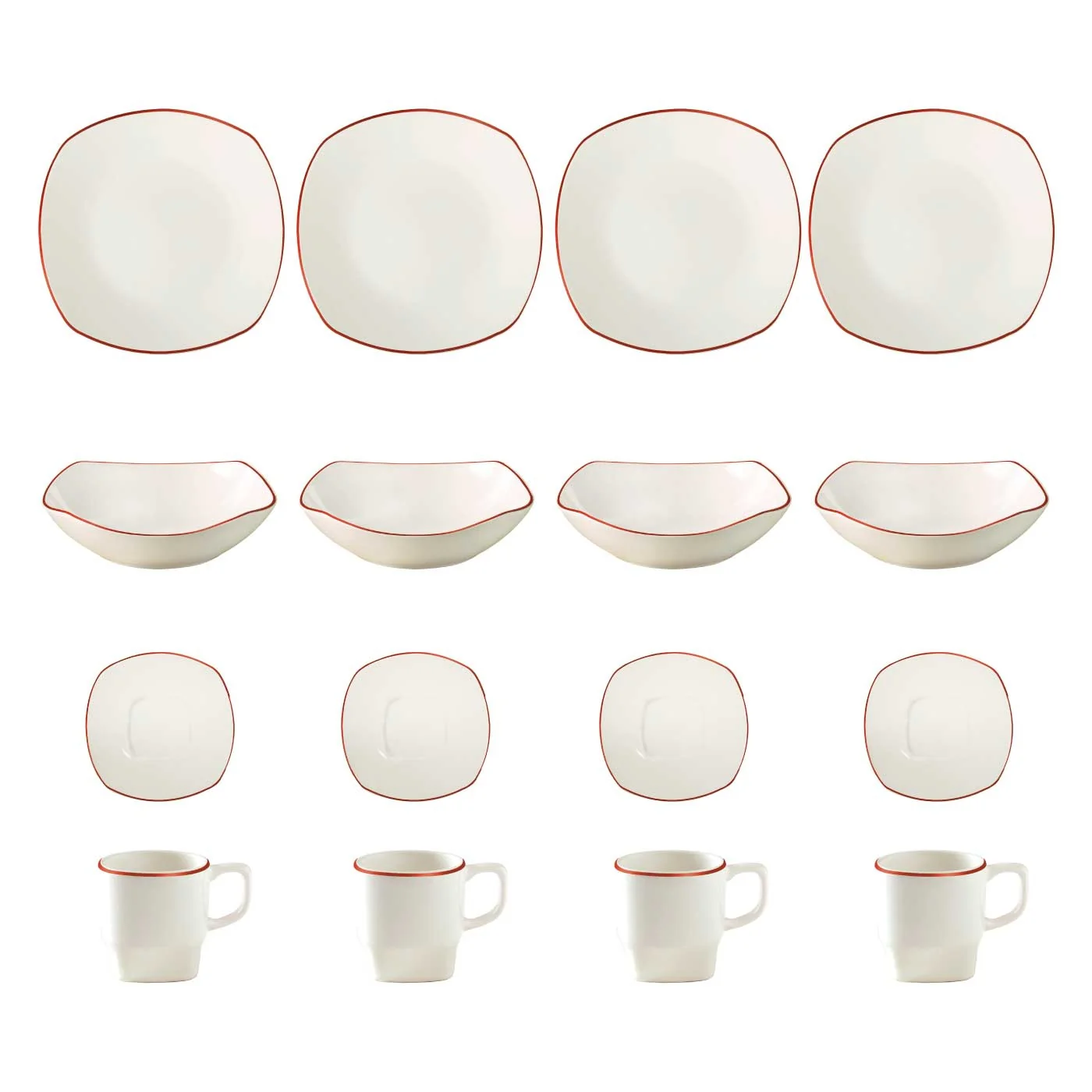 ZURICH - Filos Dorados | CORONA | 16 Piezas - 4 Personas