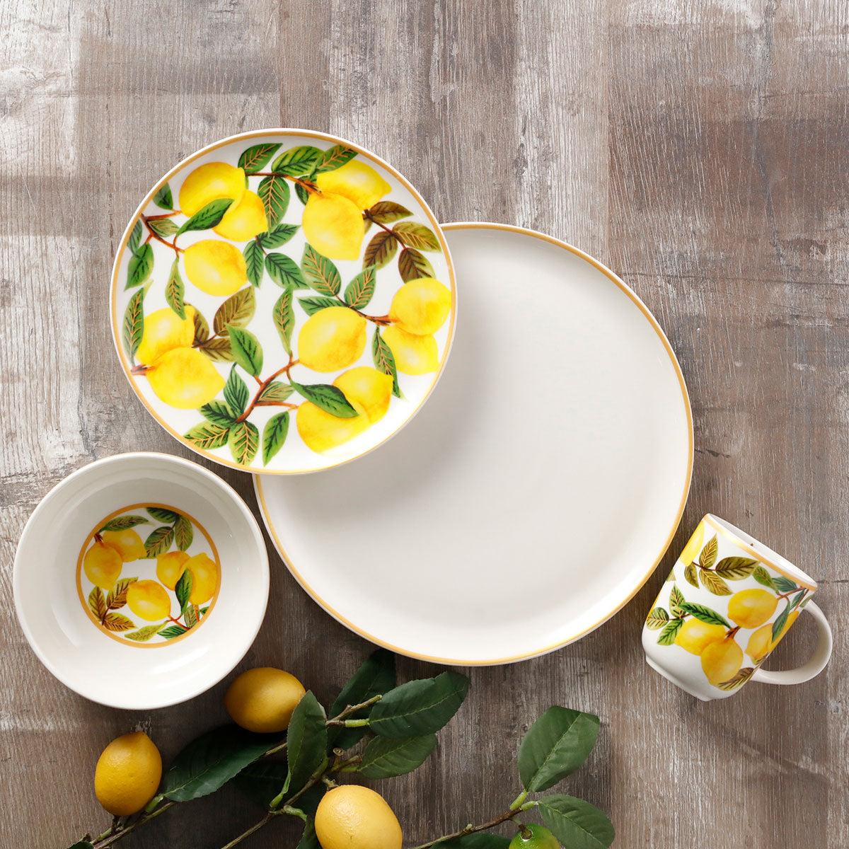 LEMON ALG | CORONA | 16 Piezas - 4 Personas