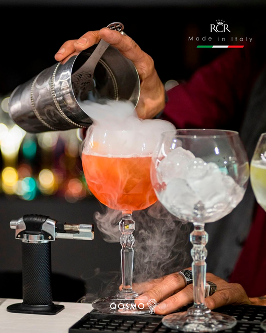 Set de 6 copas de cristal para Gin Tonic cristalería europea cristaleria itaiana QOSMOPERU