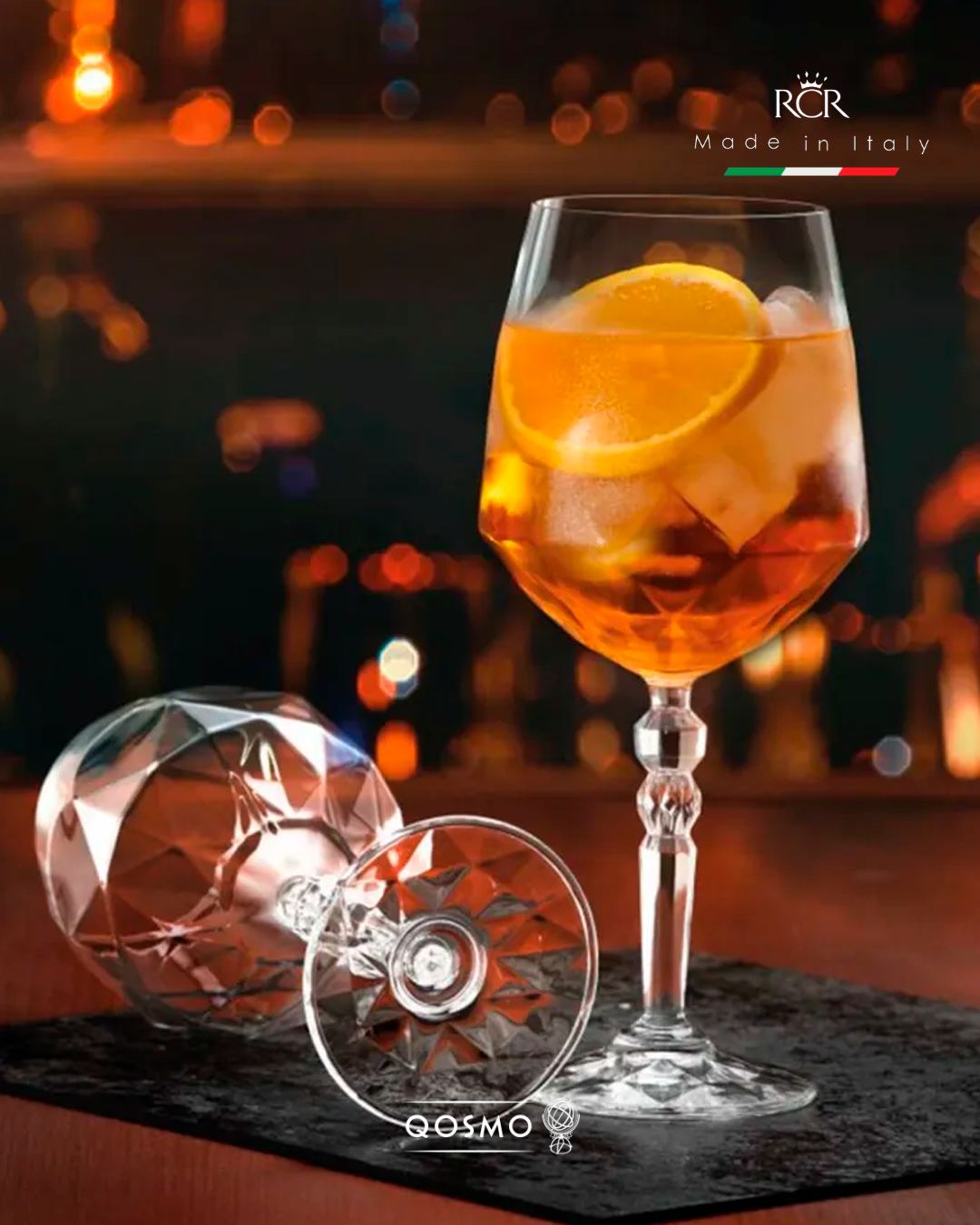 Set de 6 copas de cristal 670 ML. ALKEMIST COCKTAIL RCR Cristalería italiana
QOSMOPERU
