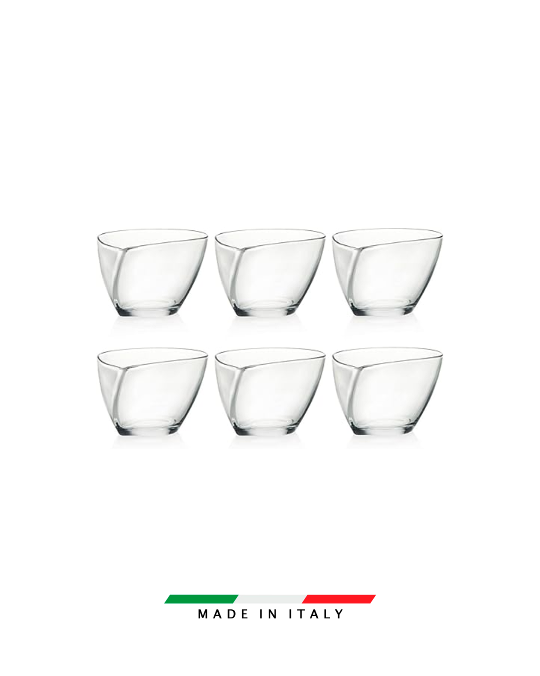 HAPPY BOWLS 400 ml - Bolos de cristal Luxion