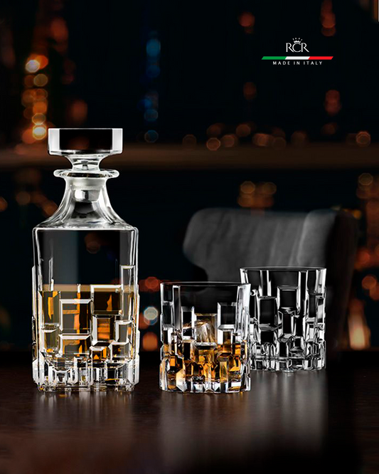 ETNA - Set de whiskero | 1 licorera y 6 vasos